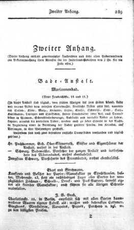 Zweiter Anhang