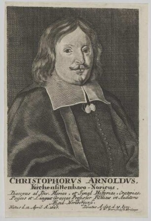 Bildnis des Christophorus Arnoldus