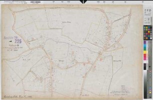 Oeventrop (Arnsberg), Umlegung Oeventrop, Urkarte 2 Flur 12