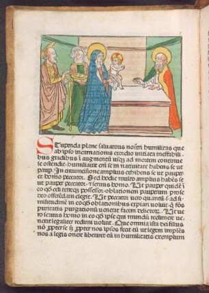 Darstellung im Tempel, Med. 8