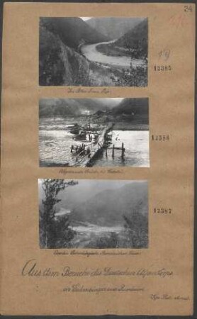 Abgebrannte Brücke bei Vadului