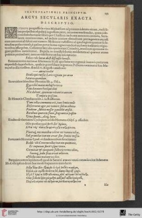 Arcus Secularis Exacta Descriptio