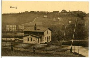 Munzig. Bahnübergang