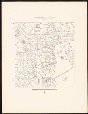 Bebauungspläne für die Stadt Athen: Bebauungsplan Stadtteil nördlich der Akropolis (alter Plan)