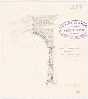 Palazzo Ducale (Dogenpalast), Venedig: Ansicht des Kamins