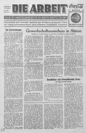 Nummer 8: Juli 1952