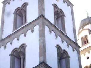 Nordturm von Nordwesten - drittes und viertes Obergeschoß