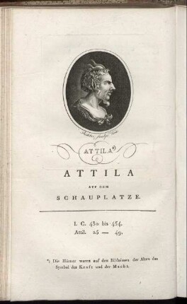 Attila Auf Dem Schauplatze.