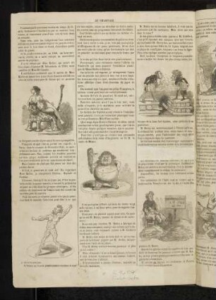 Revue philosophique de l'année 1846, illustré par Cham