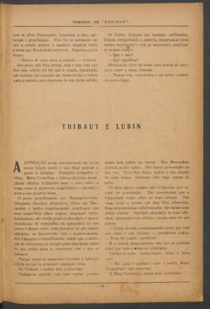 Thibaut e Lubin