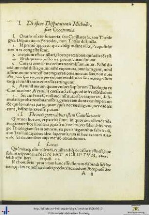 Apologia Disputationis de Adoratione Et Eius Speciebus