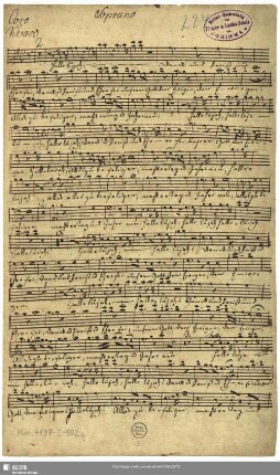 [Solo and Coro 1:] Soprano