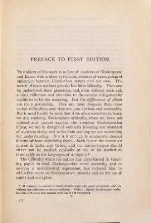 A Shakespearian grammar : an attempt to illustrate some of the differences between Elizabethan and modern English ; for the use of schools