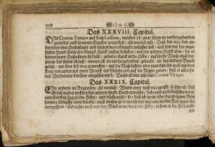 Das XXXVIII. Capitul