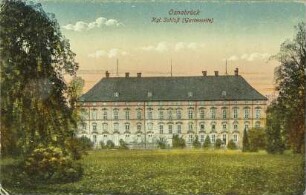 Osnabrück - Kgl. Schloß (Gartenseite)