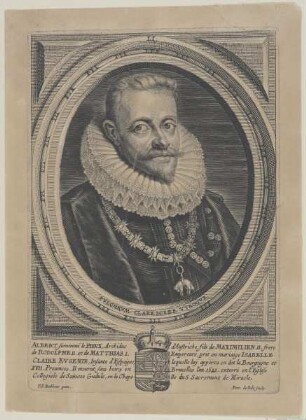 Bildnis des Albert le Pievx, Archiduc d'Austriche