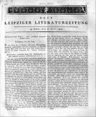 [Einführung in die Rubrik:] Akademische Schul- und andere kleine Schriften.