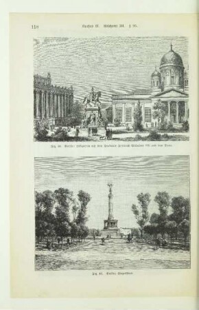 Berlin: Lustgarten mit dem Denkmale Friedrich Wilhelms III. und dem Dome