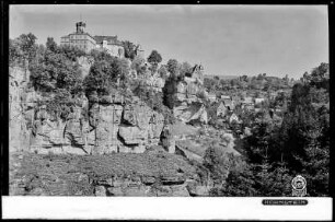 Blick auf Burg Hohnstein