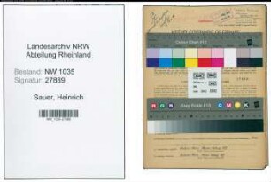 Entnazifizierung Heinrich Sauer , geb. 11.08.1894 (Steiger)