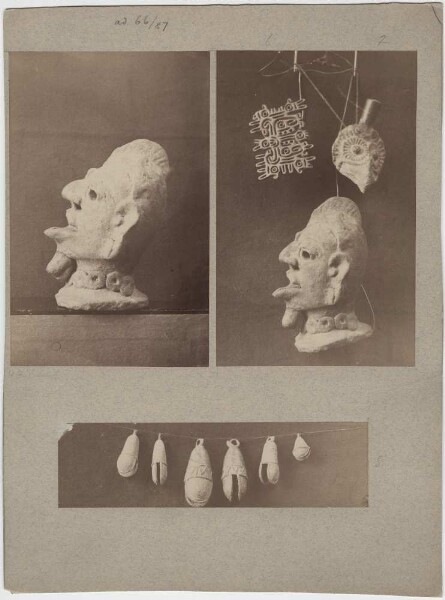 Archaeologica de la Fürstl. Fürstenbergischen Slg. zu Donaueschingen (Mexique, reste de l'Amérique centrale ? et Amérique du Sud ?)