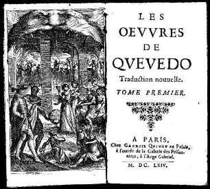 Les Oevvres de Qvevedo : Traduction nouvelle. 1