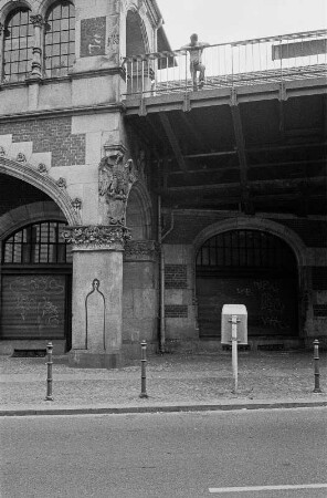 In Berlin-Kreuzberg am U-Bahnhof Schlesisches Tot