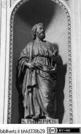 Apostel, Heilige, Evangelisten und Kirchenväter, Philippus-Nische, Heiliger Philippus