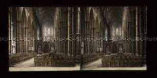 Innnansichte Westminste Abbey, London