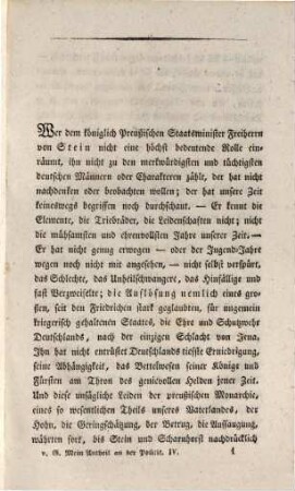 Die Briefe des Freiherrn von Stein an den Freiherrn von Gagern : von 1813 - 1831 ; mit Erläuterungen