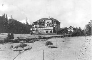 Bärenfels. Kurhaus Kaiserhof. Talseite