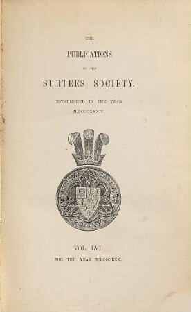 The register, or rolls, of Walter Gray, Lord Archbishop of York