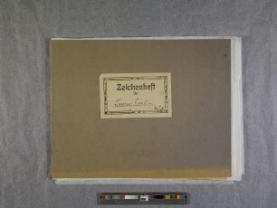Zeichenheft, aus dem Unterricht bei Wassily Kandinsky