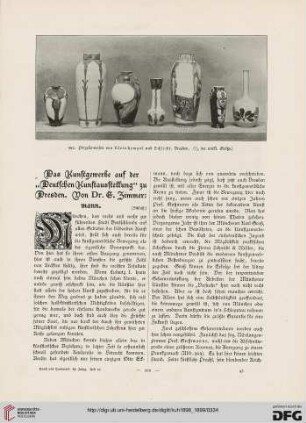 Das Kunstgewerbe auf der "Deutschen Kunstausstellung" zu Dresden, [2]