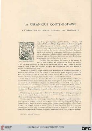 2: La céramique contemporaine, [2] : à l'Exposition de l'Union Centrale des Beaux-Arts