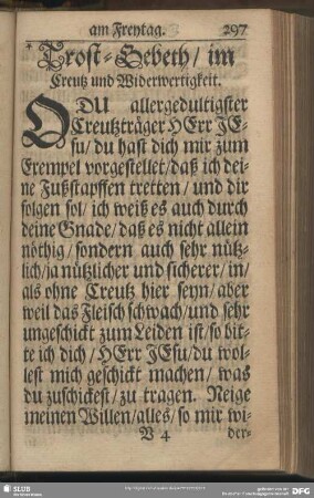 Trost-Gebeth am Freytag
