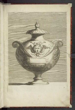 Vase mit Medusenhaupt (Stella, Livre de Vases, 9)