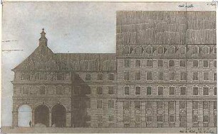 Fischer, Theodor; München; Polizeipräsidium - Ansicht