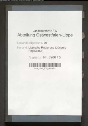 Vorstellungslisten des Aushebungsbezirks Detmold, Band 2