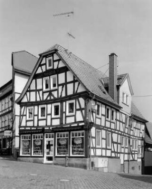 Ehem. städtisches Brauhaus; Lauterbach, Marktplatz 5