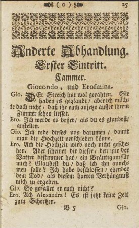 Anderte Abhandlung.