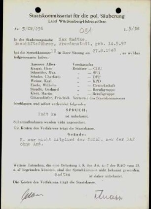 Radtke, Max