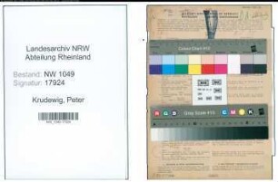 Entnazifizierung Peter Krudewig , geb. 11.05.1895 (Lehrer)