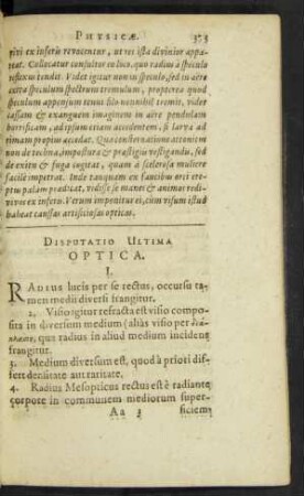 Disputatio Ultima.