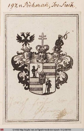 Wappen des Freiherrn Joseph von Pechmann