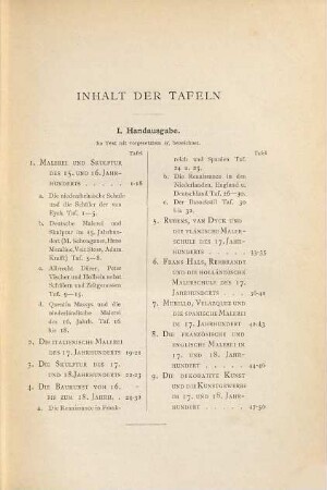 Grundzüge der Kunstgeschichte : Textbuch zur Handausgabe der kunsthistorischen Bilderbogen, 4. Die Renaissance im Norden und die Kunst des 17. und 18. Jahrhunderts