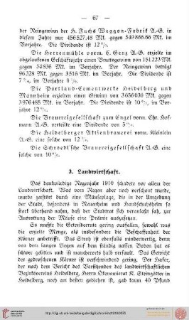 V.3 Landwirtschaft