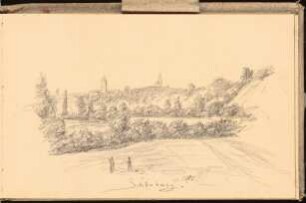 Skizzenbuch 1898-99: Schönburg Ansicht