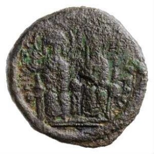 Münze, Halbfollis, 565 / 566