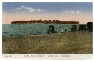 Serie Nr. 63/1: Westl.Kriegsschaupl.: Karte III: Helgoland.